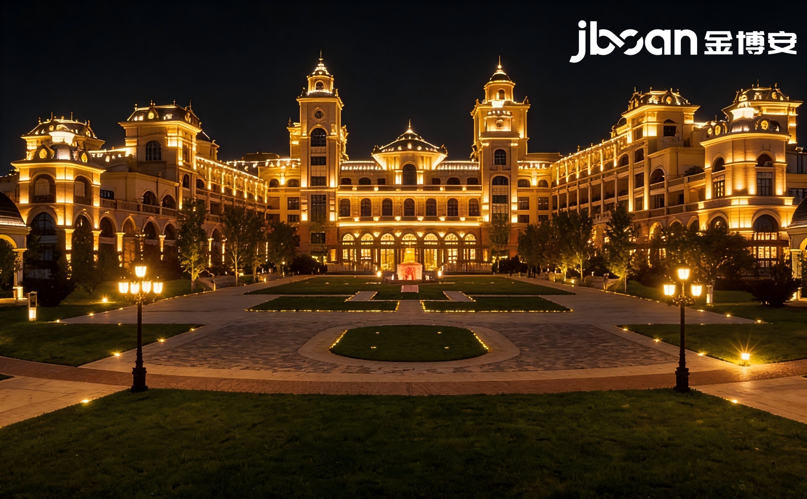 Dalian Jinshitan Hilton Lighting Case
